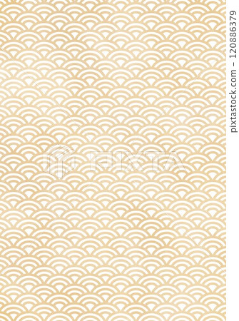 Golden scale pattern background Golden scale pattern background 120886379