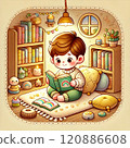 愛書的孩子 120886608