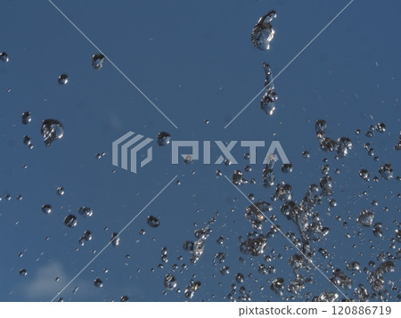 水滴在天空中舞動 水滴在天空中舞動 120886719