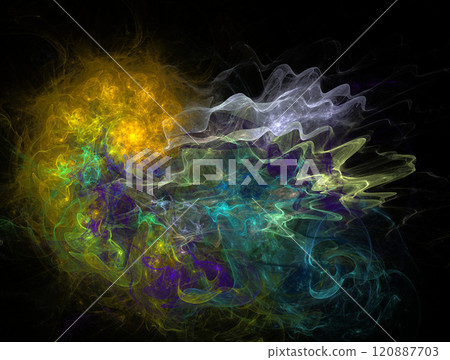 Imaginatory fractal abstract background Image Imaginatory fractal abstract background Image 120887703
