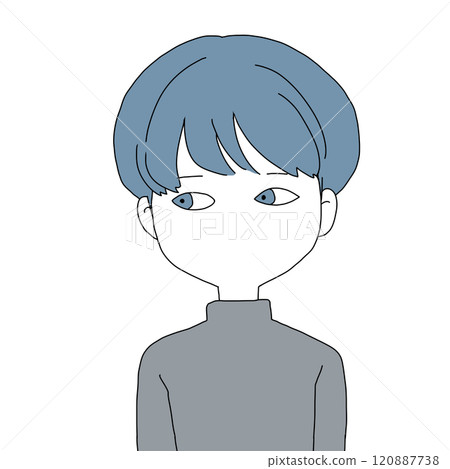 一個男人用輕蔑的眼神看著你 120887738