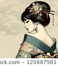 Floral Waves 120887981