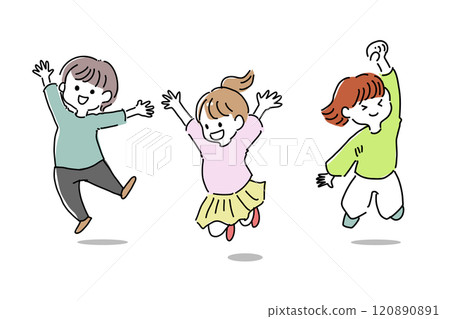 Children to jump 120890891