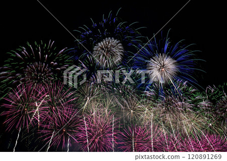 Winter Fireworks Festival (Nagano Ebisu-ko Fireworks Festival) 120891269