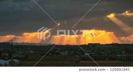 Angel's ladder 120891845