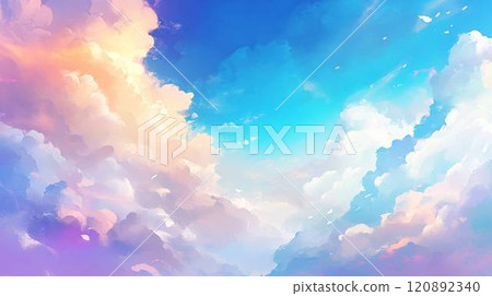 [Landscape/Wallpaper] Clouds and sky 120892340