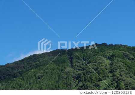 從石川縣白山市山麓看到的獅子溝高原 120893128