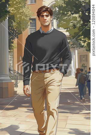 大學校園裡的常春藤聯盟成員 120894844