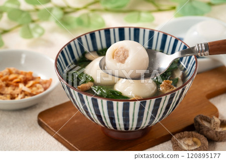 湯圓 冬至 鹹湯圓 元宵節 元宵 Tangyuan yuanxiao タンユエン 団子 120895177