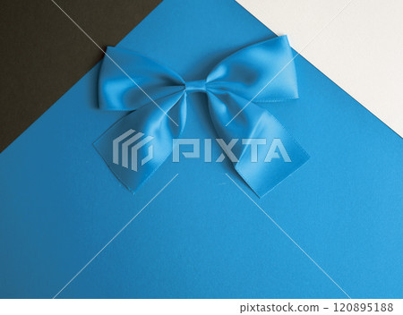 Ribbon_Blue background Ribbon_Blue background 120895188