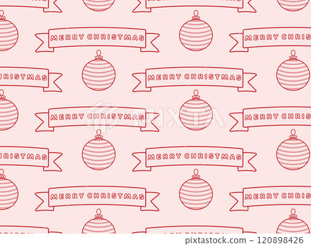 Merry Christmas pattern. Vector Christmas illustration 120898426
