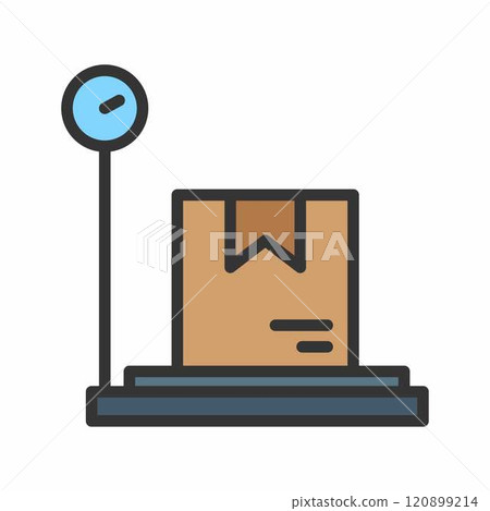 Weight Scale icon vector image. Suitable for mobile application web application and print media. Weight Scale icon vector image. Suitable for mobile application web application and print media. 120899214