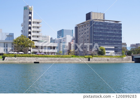廣島太田河與城市景觀 廣島太田河與城市景觀 120899283