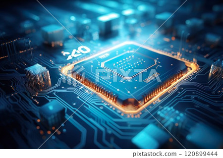 Semiconductor chip image 03 120899444