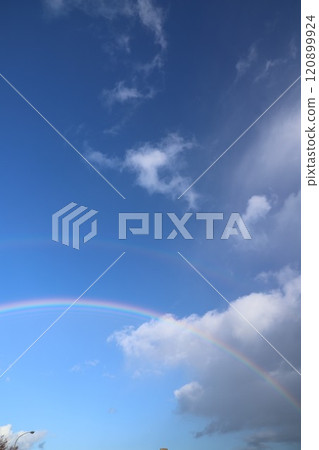 彩虹白雲與藍天#Rainbow #Rainbow 120899924