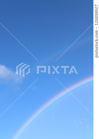 彩虹白雲與藍天#Rainbow #Rainbow 120899927