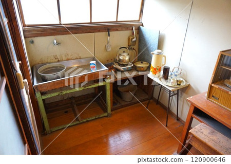 富岡絲工廠,舊富岡絲工廠,公司住宅 76,客廳,廚房,水槽,復古 富岡絲工廠,舊富岡絲工廠,公司住宅 76,客廳,廚房,水槽,復古 120900646