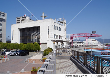 廣島宇品水消防局大樓景觀 120900893