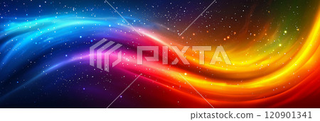 Rainbow swirl background. Rainbow trippy psychedelic wallpaper 120901341