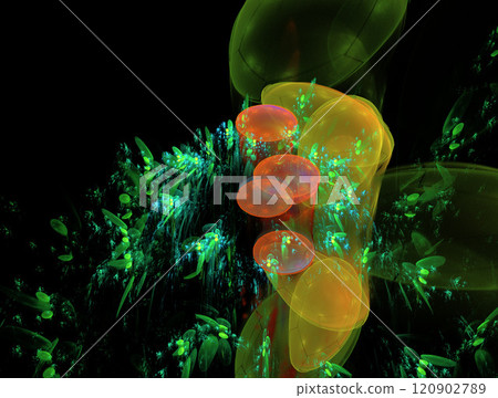 Imaginatory fractal abstract background Image 120902789