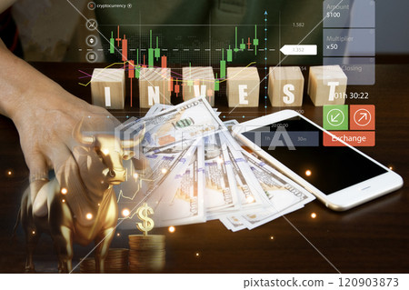 The idea of entering the uptrend of the cryptocurrency stock market. Bull Market, Profitability 120903873