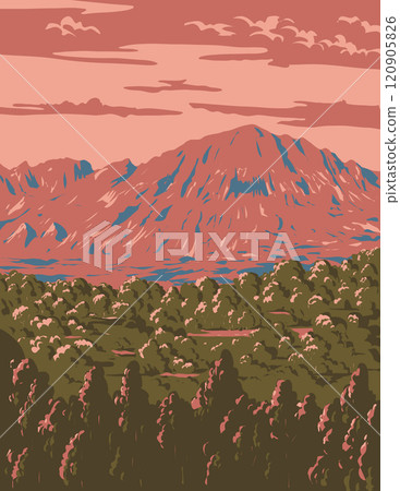 Sycamore Canyon in Yavapai and Coconino Counties Arizona WPA Poster Art 120905826
