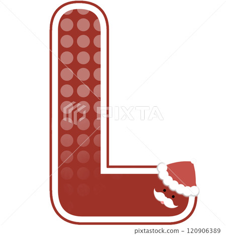 Santa font Santa font 120906389