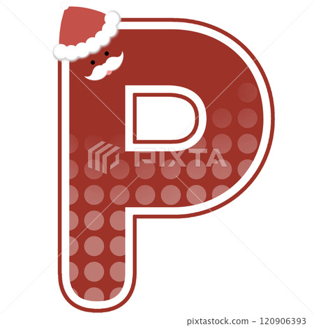Santa font Santa font 120906393
