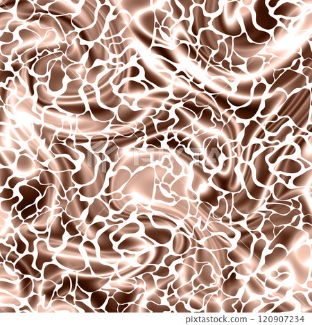 Abstract pattern of black spots on Trending Color of the Year 2025. 120907234