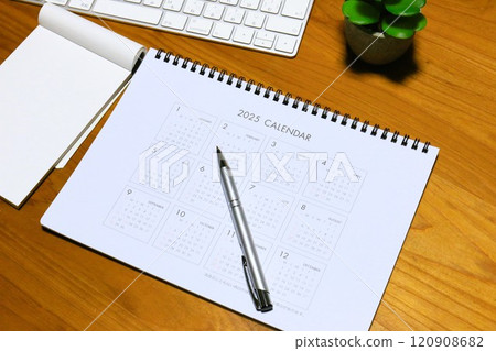 Memo and calendar business schedule management banner material Memo and calendar business schedule management banner material 120908682