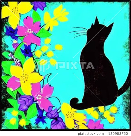 花園與剪影浪漫 120908760