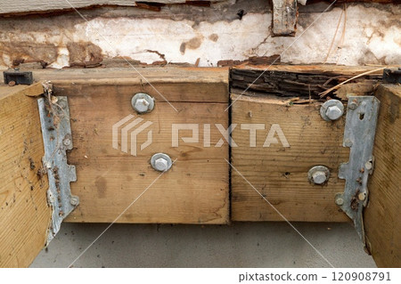 Deck Ledger Board Incorrectly Installed over Wood Siding has led to Extensive Dry Rot and Damage Deck Ledger Board Incorrectly Installed over Wood Siding has led to Extensive Dry Rot and Damage 120908791