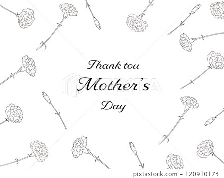 Carnation pen drawing frame 120910173