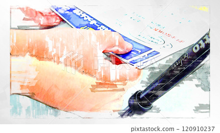 Sketch style sketch illustration sticker processing factory manufacturing stick sticker Sketch style sketch illustration sticker processing factory manufacturing stick sticker 120910237