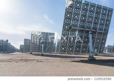 Molten salt tower type solar power plant 120910560