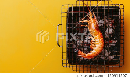 Minimalist Arrangement of a Red Fan on a Clean Yellow Wall Highlighting Contemporary Minimalist Arrangement of a Red Fan on a Clean Yellow Wall Highlighting Contemporary 120911207