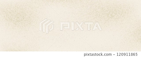 Light beige halftone paper texture. Natural cream grunge grain background. Vintage craft ecru wallpaper with speckles, flecks and particles. Eggshell dots and specks canvas backdrop. Vector 120911865