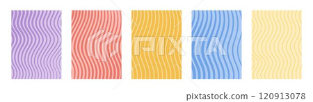 Wavy lines pattern Wavy lines pattern 120913078