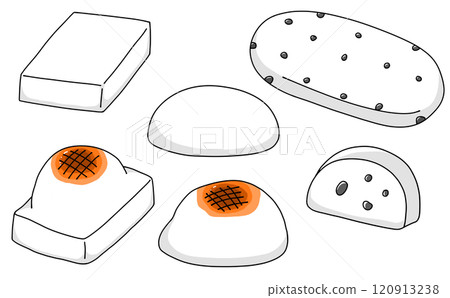 Loose and simple rice cake set, solid color Loose and simple rice cake set, solid color 120913238
