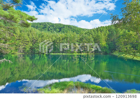 [Mishaka Pond] Okutateshina, Toyohira, Chino City, Nagano Prefecture 120913698