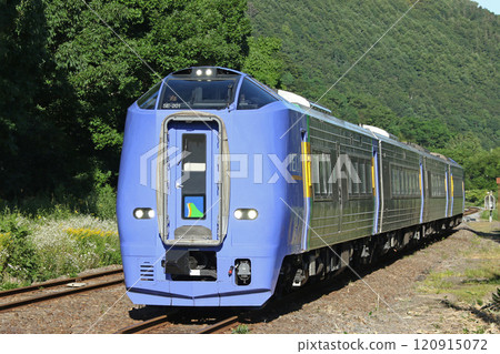 Limited express Sarobetsu passing through Yushinnai Station, which is soon to be closed. Limited express Sarobetsu on the Soya Main Line. Limited express Sarobetsu passing through Yushinnai Station, which is soon to be closed. Limited express Sarobetsu on the Soya Main Line. 120915072