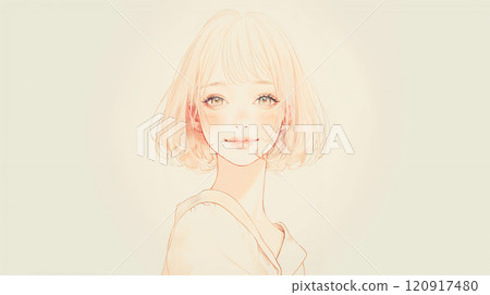 一個微笑的女人 一個微笑的女人 120917480