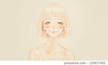 一個微笑的女人 一個微笑的女人 120917483