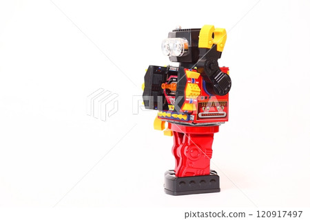 Retro tin robot 120917497