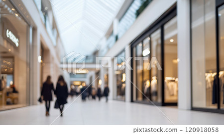 Image of a modern shopping mall Image of a modern shopping mall 120918058