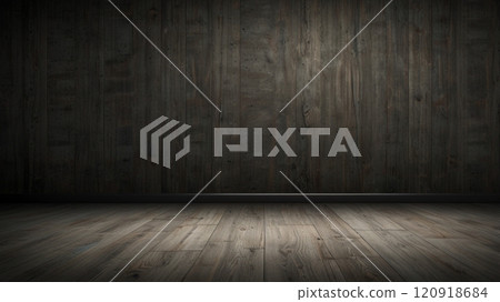 Simple wall and floor background illustration Simple wall and floor background illustration 120918684