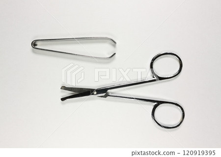 Scissors and tweezers Scissors and tweezers 120919395