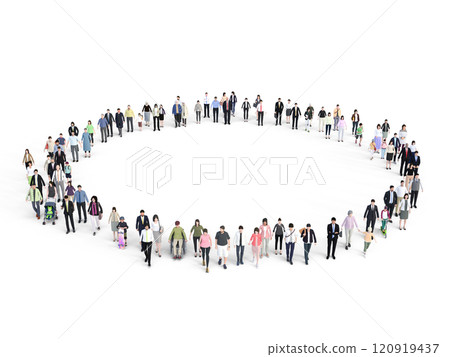 People in a circle Small 120919437