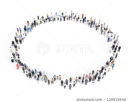 People in a circle Large 120919438