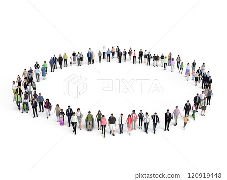 People in a circle Small 120919448